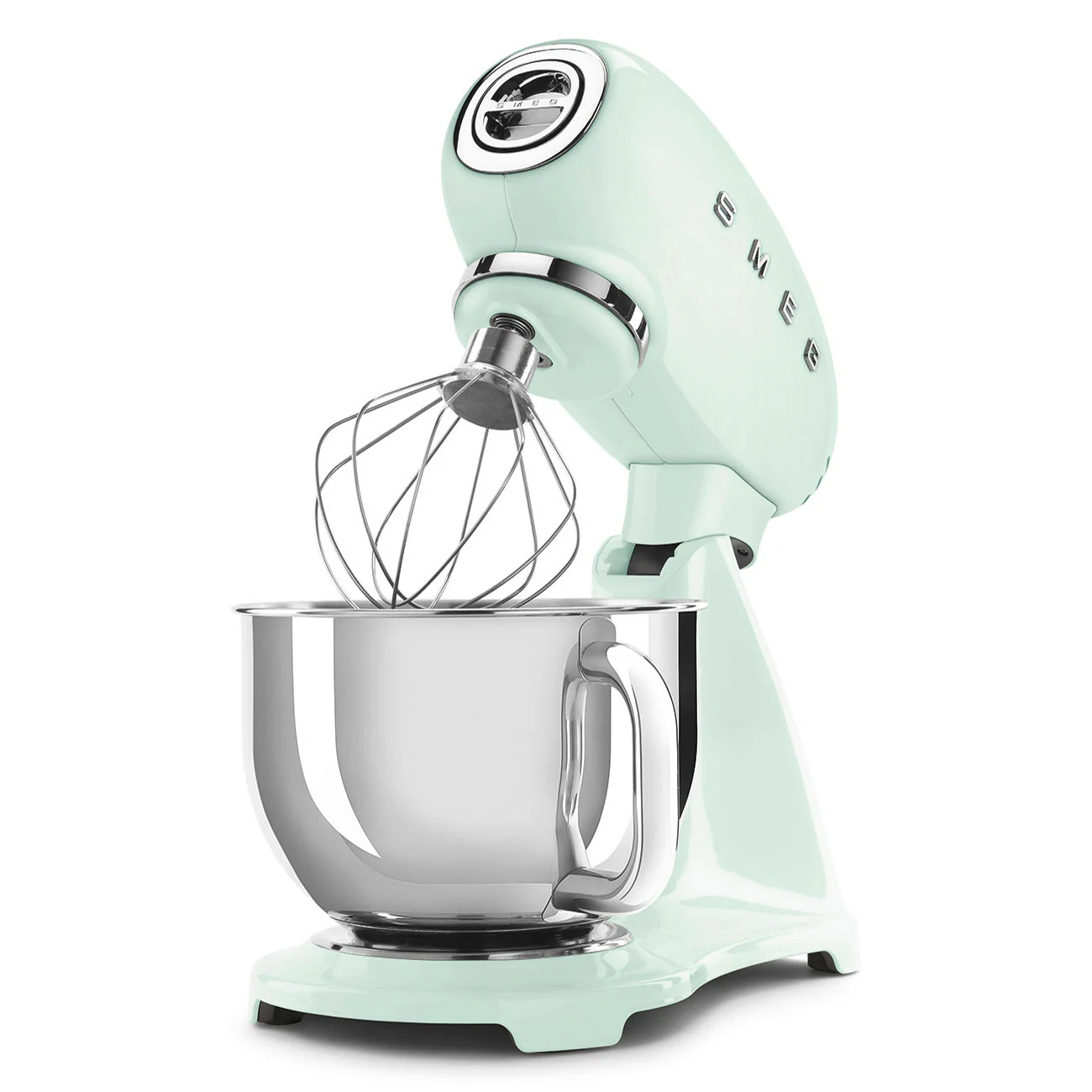 Smeg SMF03PGUK Stand Mixer in Pastel Green - Image 2