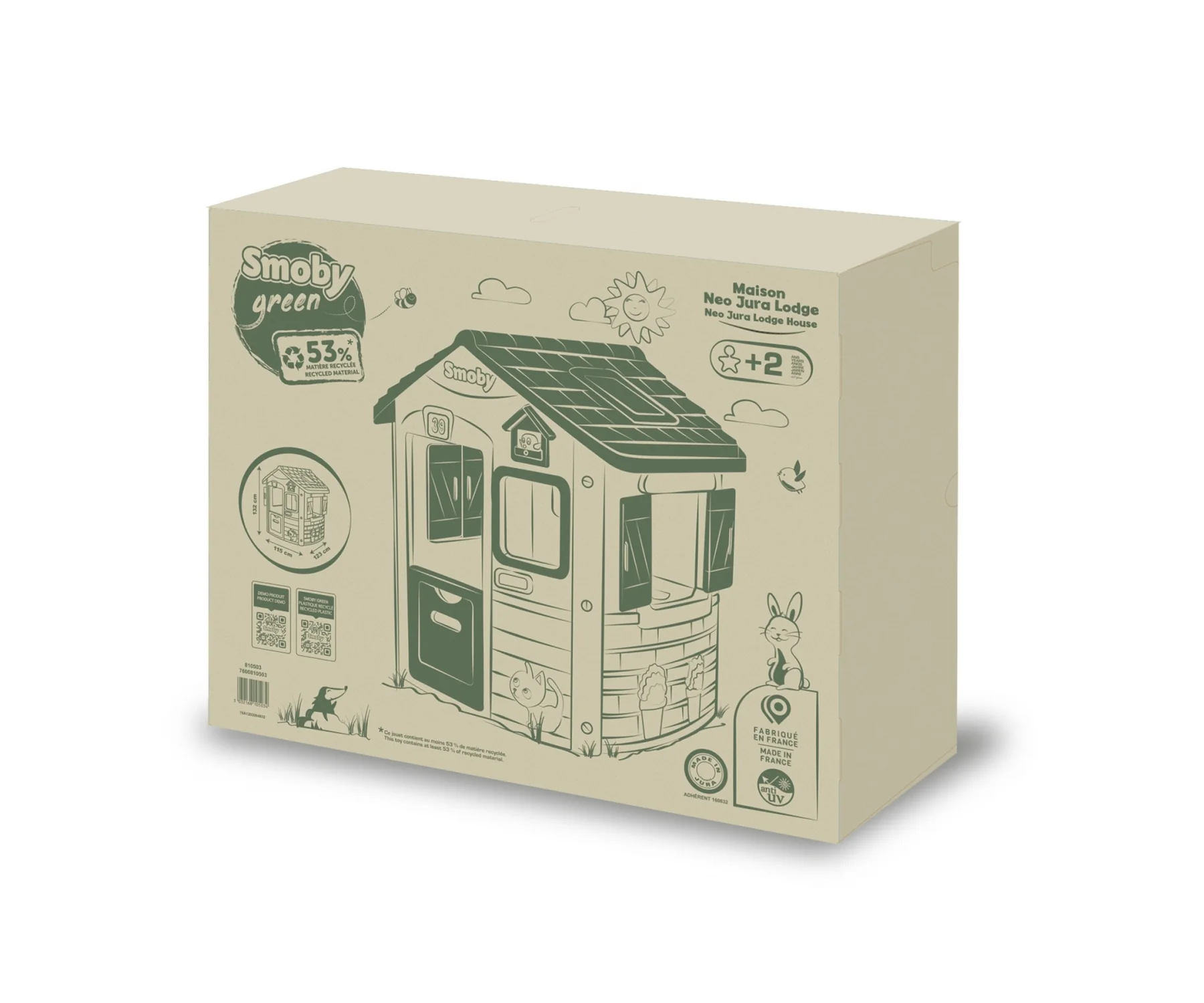 Smoby Life Jura Lodge Playhouse - Image 6
