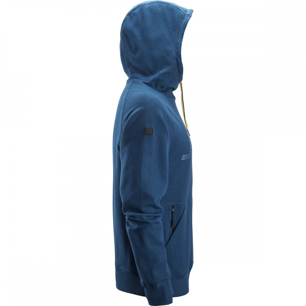 Snickers Logo Hoodie 2894 Deep Blue - Size X-Large - Image 2