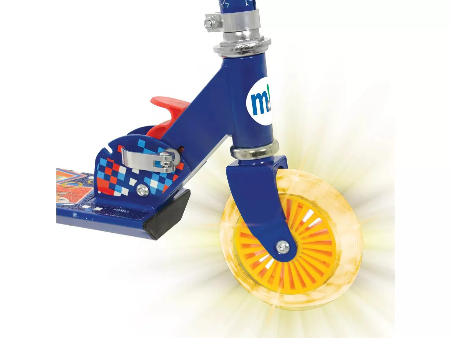 Sonic Folding Inline Scooter with Light up Wheels - Image 4