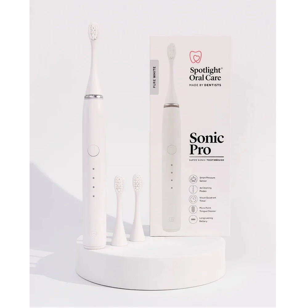 Spotlight Sonic Pro - Pure White Elec Toothbrush - Image 2