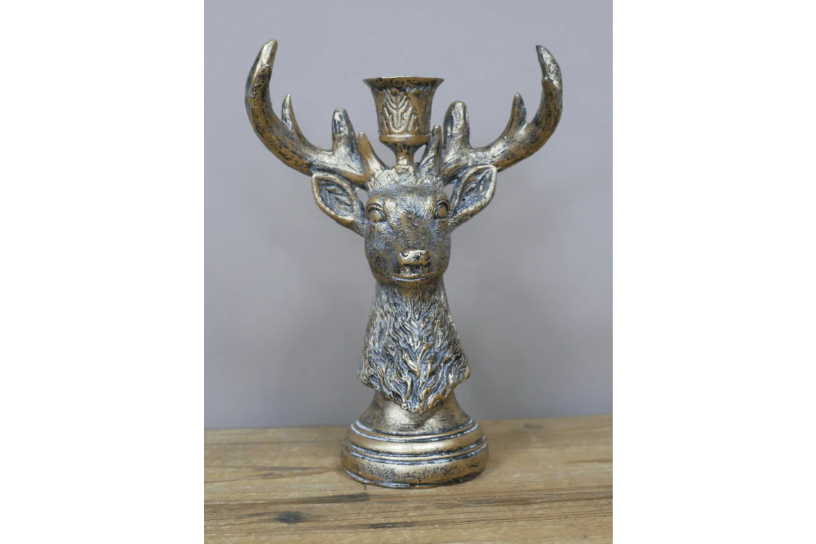 Stag Candle Holder 20cm (Candle not incl.) - Image 6