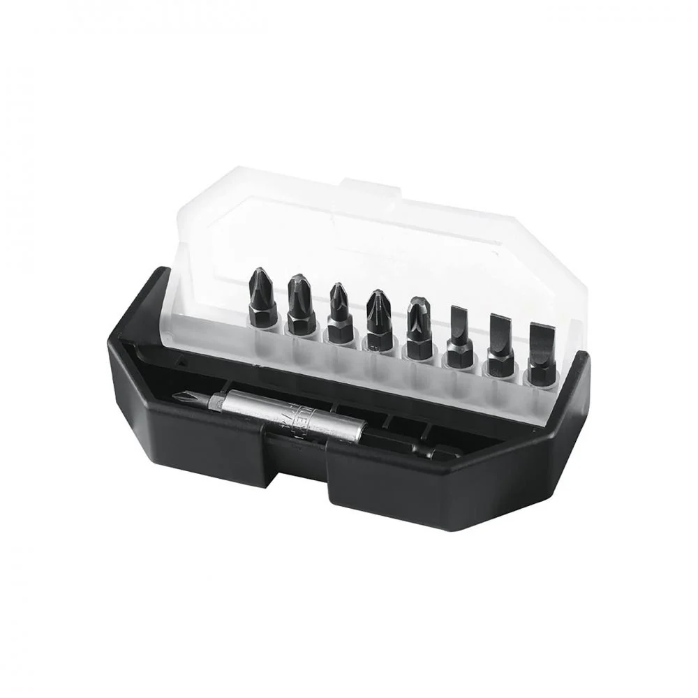 Stanley Insert Bit Set: Slotted, Phillips, Pozidriv - 1