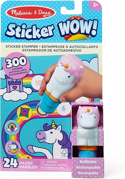 Sticker WOW! Activity Pad & Sticker Stamper β Unicorn