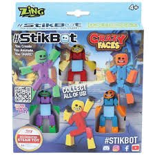 Stikbot 3 Pack - Crazy Faces