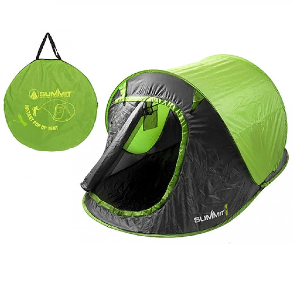 Summit Hydrahalt 2 Person Pop Up Tent - Lime Green - Image 2
