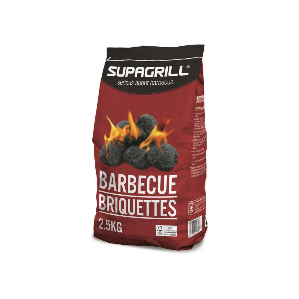 Supagrill Charcoal BBQ Briquettes - 2.5kg