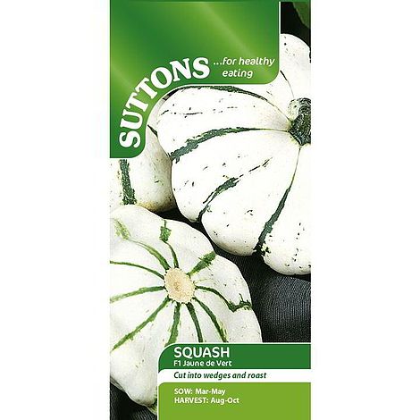 Suttons Squash F1 Jaune De Vert G178879