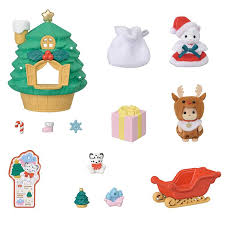Sylvanian Families Baby Santa's Christmas Tree House - Image 3