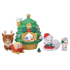 Sylvanian Families Baby Santa's Christmas Tree House - Image 4