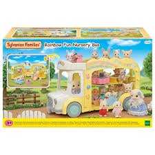 Sylvanians Rainbow Fun Nursery Bus