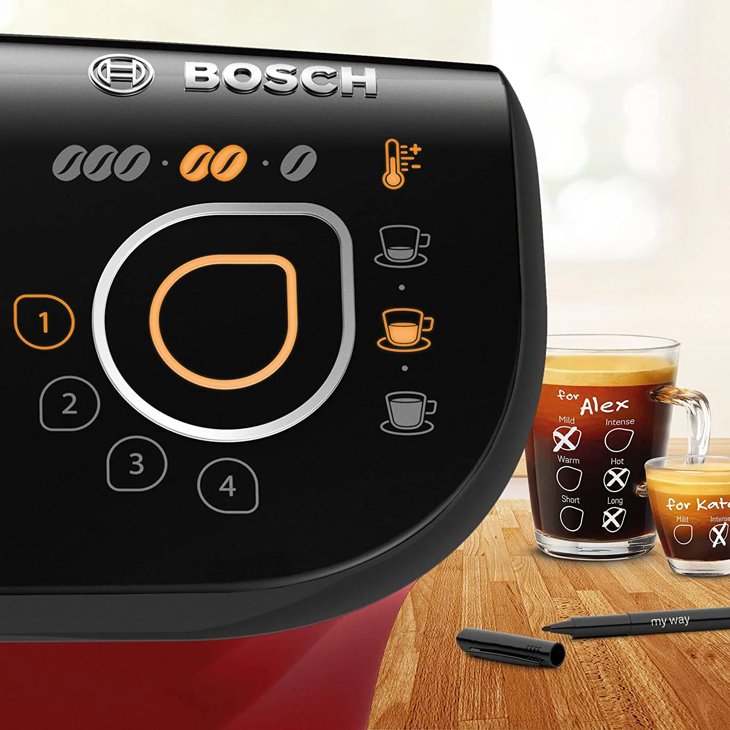 Tassimo My Way 2 Red - Coffee Machine - Image 6