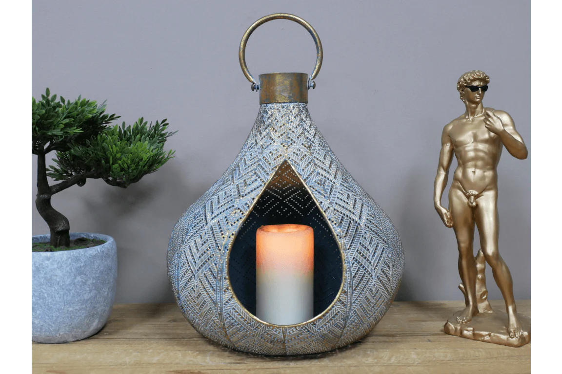 Teardrop Lantern 37cm (Candle not incl.)