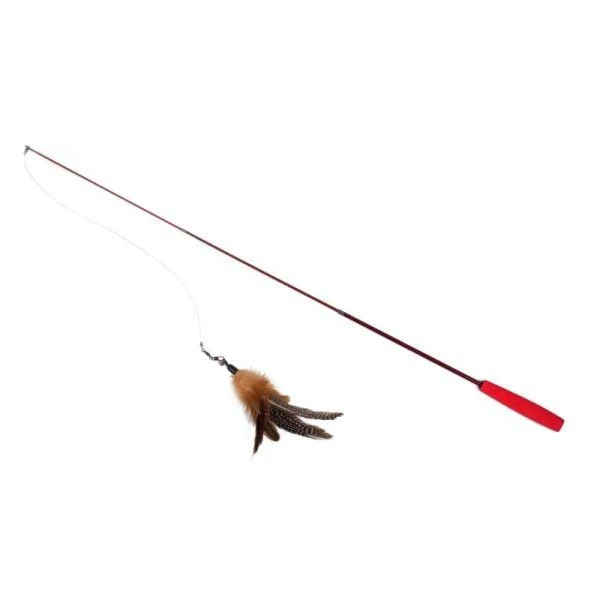Telescopic Tickle Stick Cat Toy