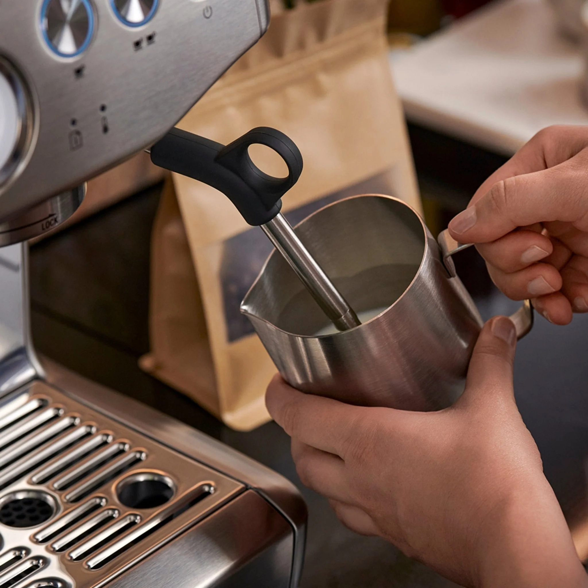 The Barista Express Impress by Sage Stainless Steel | SES876BSS4GUK1 - Image 6