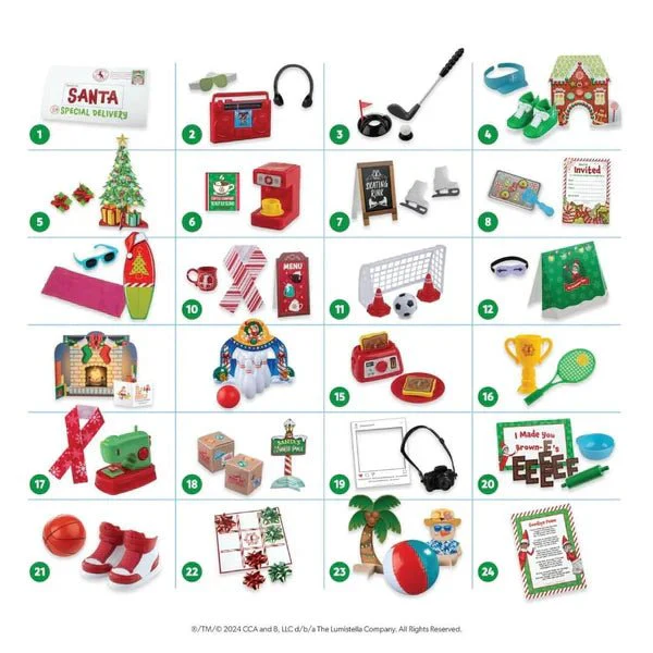 The Elf on the Shelf Polar Props - Elf Ideas 24 Day Kit - Image 3