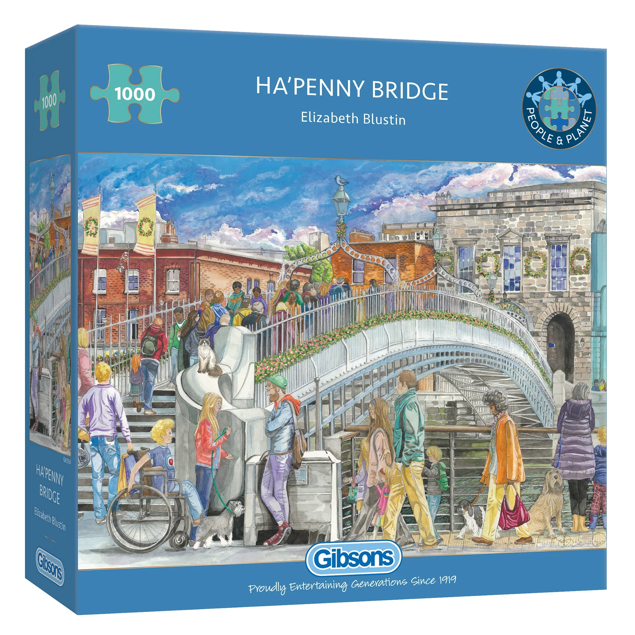 The Ha'penny Bridge 1000 Piece Puzzle