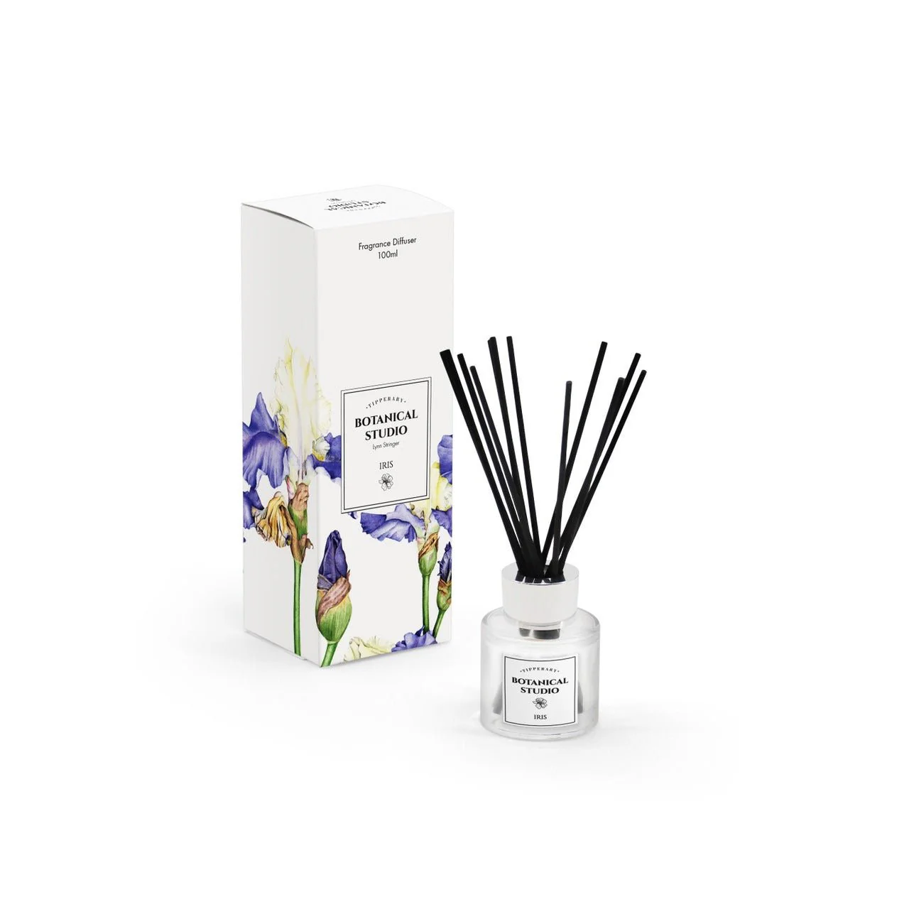 TIPPERARY CRYSTAL Botanical Studio Diffuser - Iris