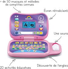 Toddler Tech Laptop Pink - Image 2