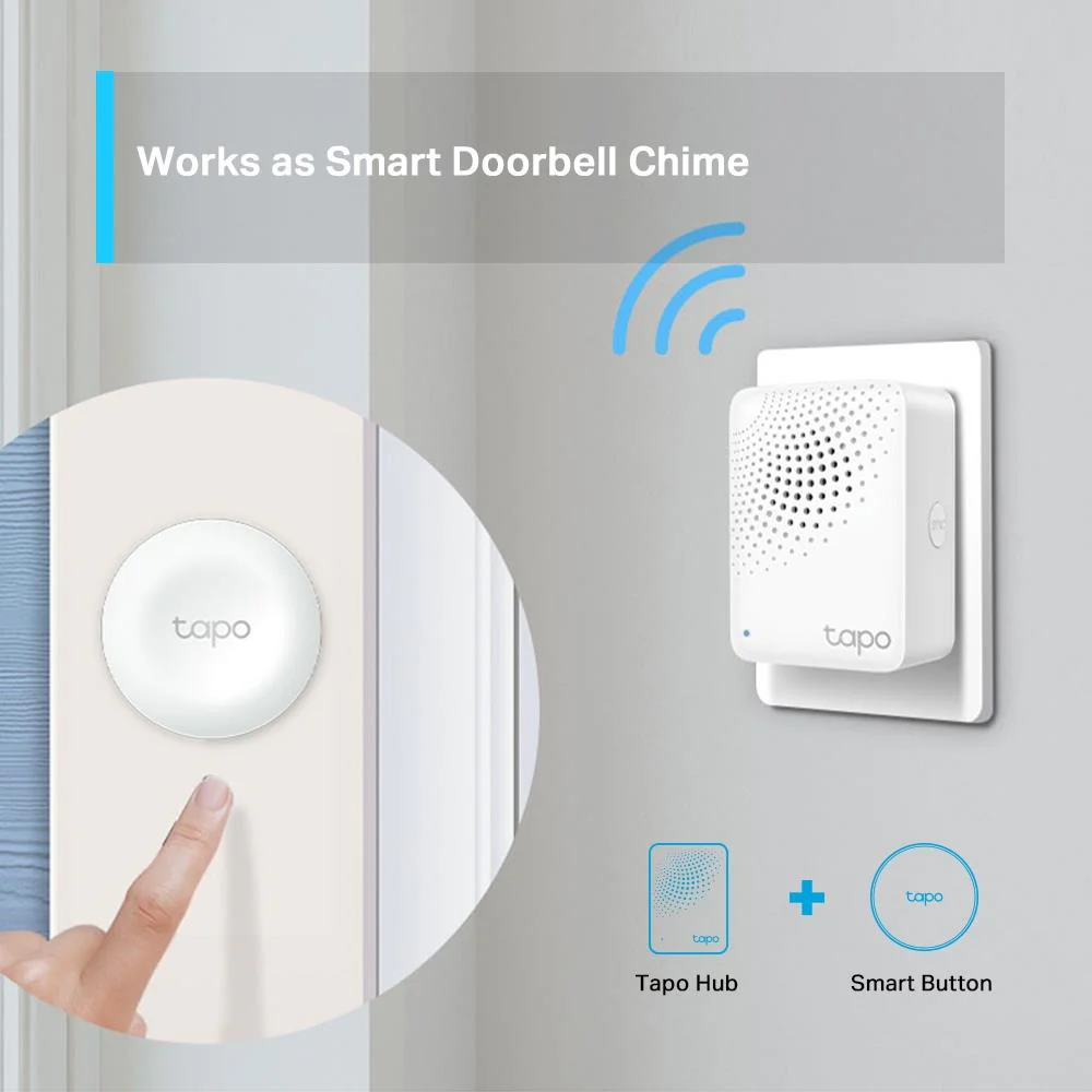 TP-Link Tapo H100 Smart Iot Hub With Chime - Image 4