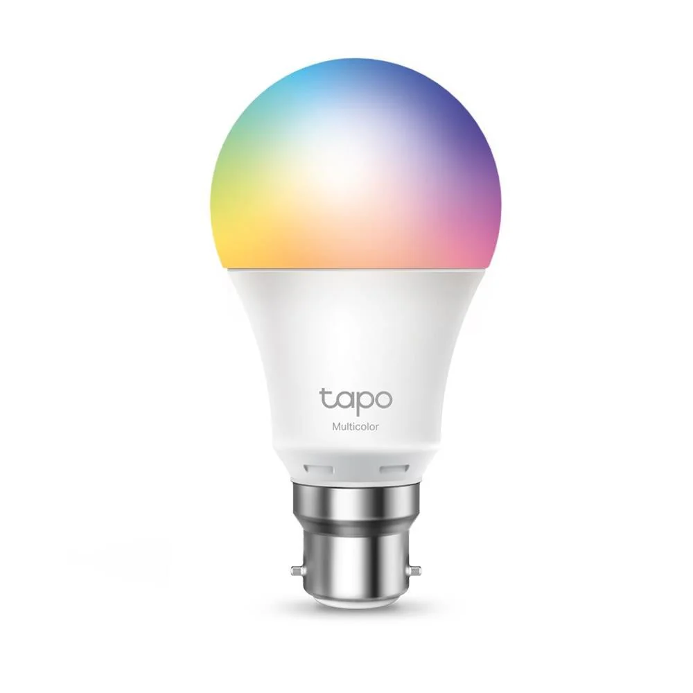 TP-Link Tapo L530B Dimmable Smart Light Bulb B22 - Multicoloured
