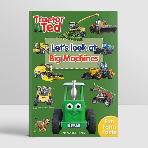 Tractor Ted Lets Look At Big Machines Book