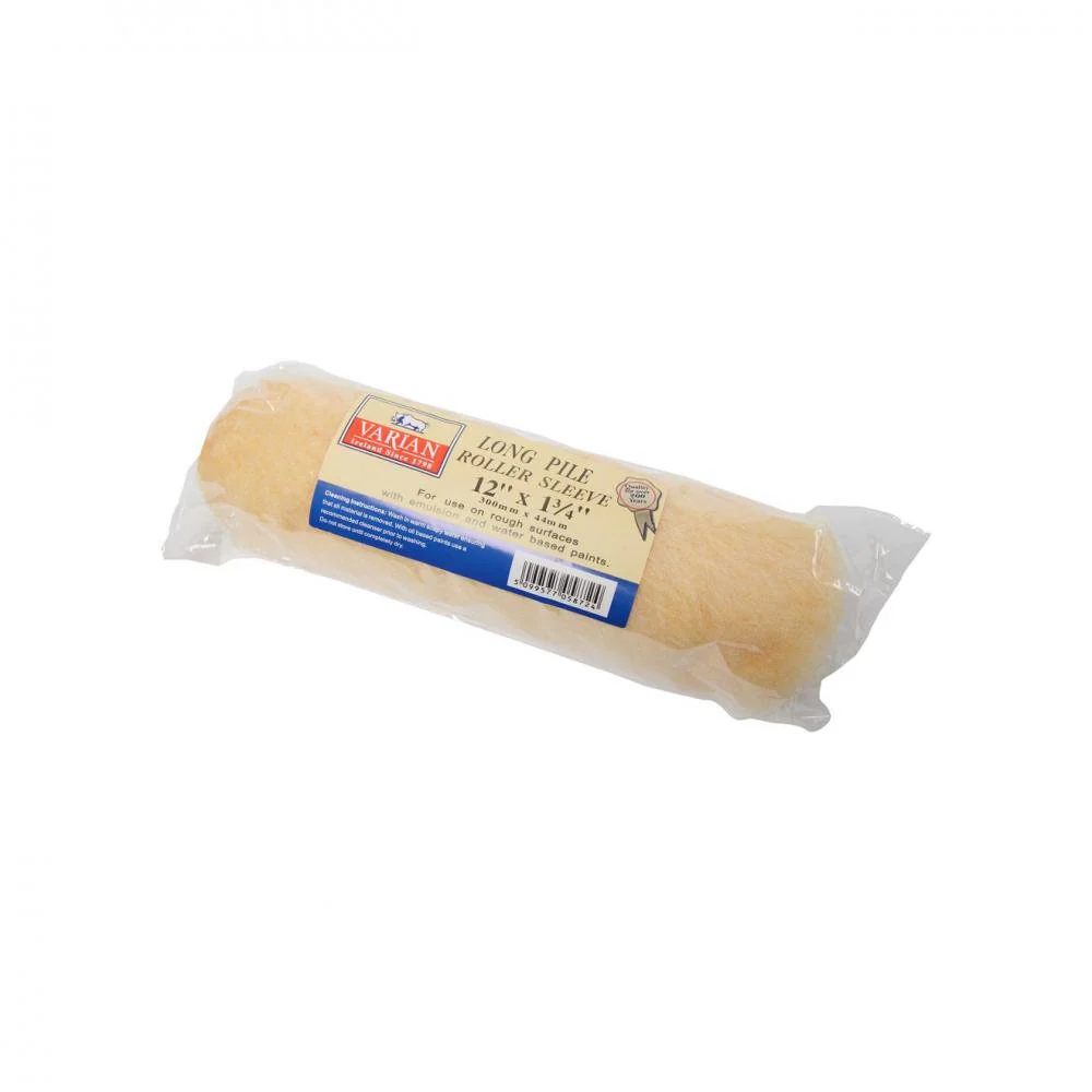 Varian Long Pile Paint  Roller Sleeve - 12in - Image 2