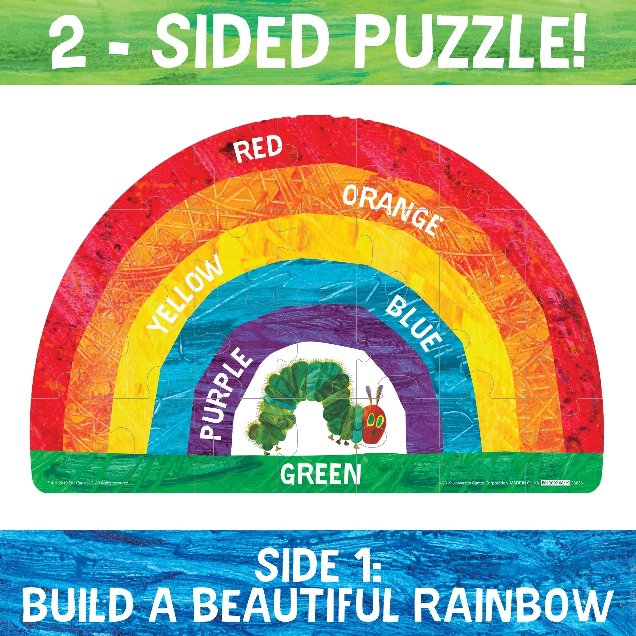 Very Hungry Caterpillar Rainbow Floor Puzzle - Image 2