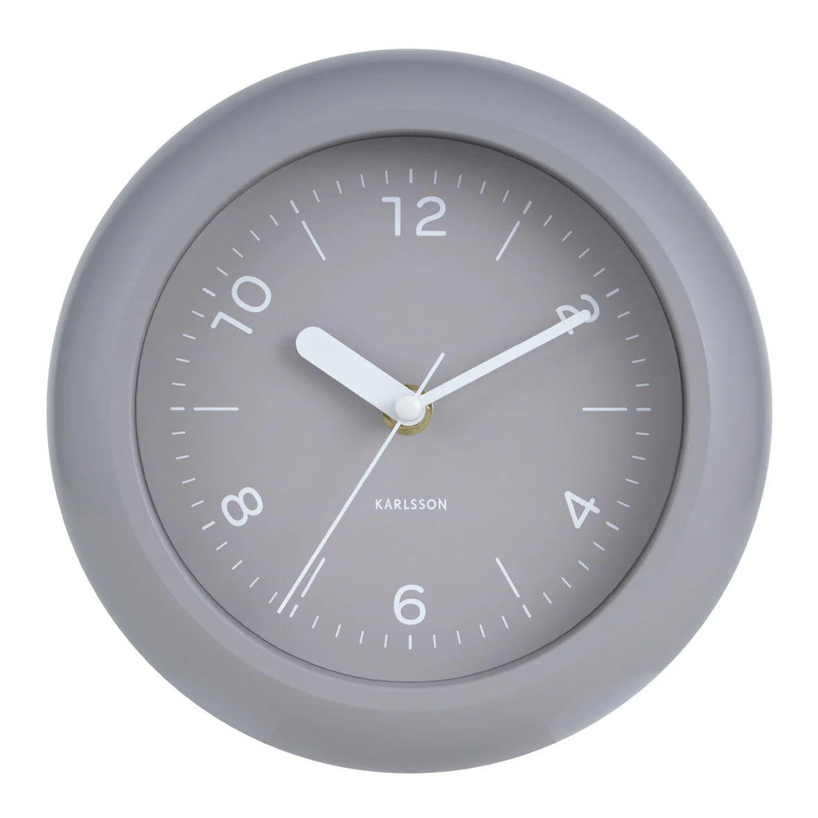 Wall Clock Slope Warm Grey - Image 2