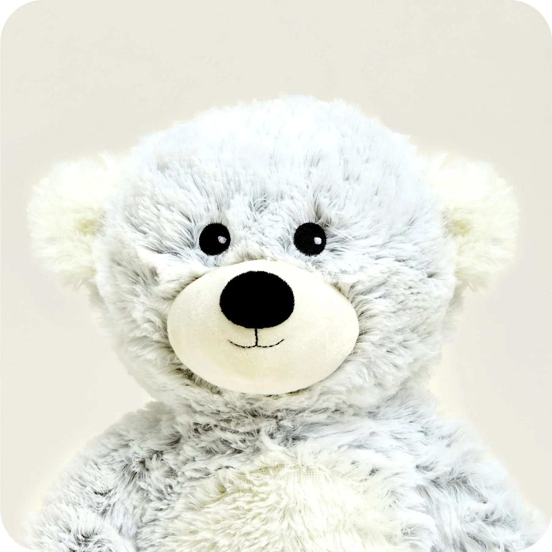 Warmies Marshmallow Grey Bear - Image 4