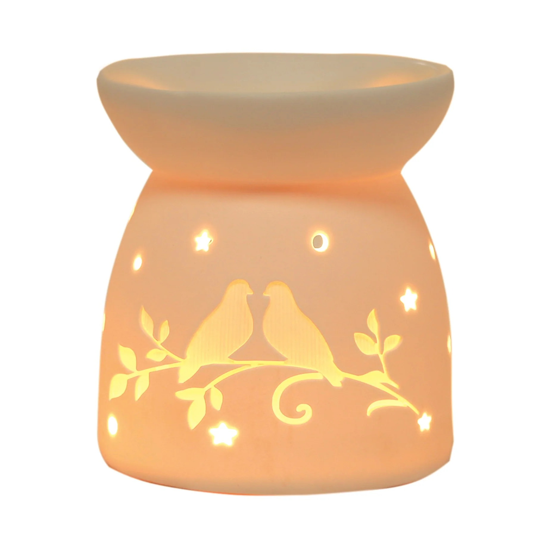 Wax Melt Burner - Ceramic Doves