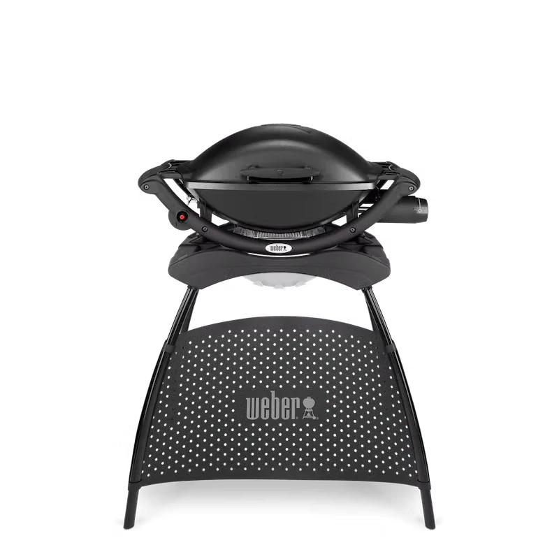 Weber® Q2000 Gas Barbecue with Stand Black - Image 2