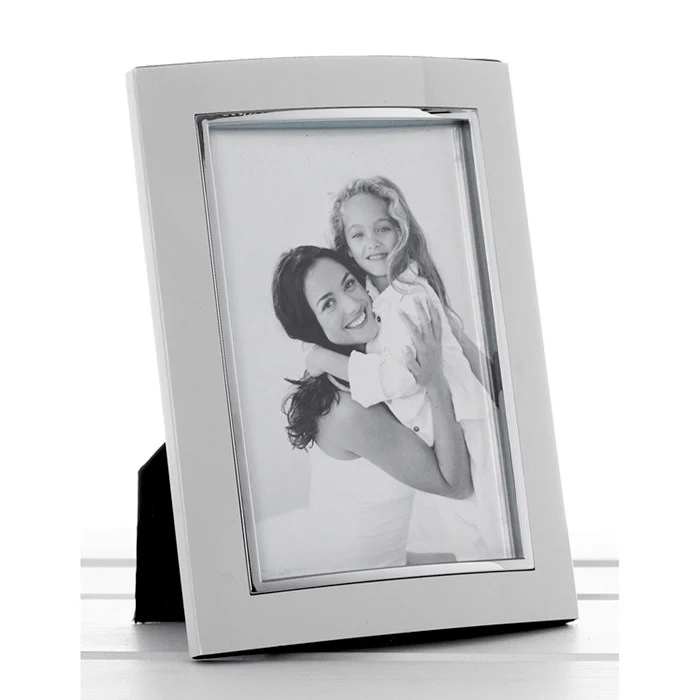 White Anodised Photo Frame 6x8