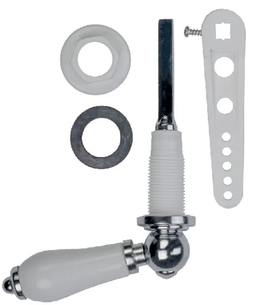 White Ceramic Repro Cistern Lever Cp Eprepwc - Image 2