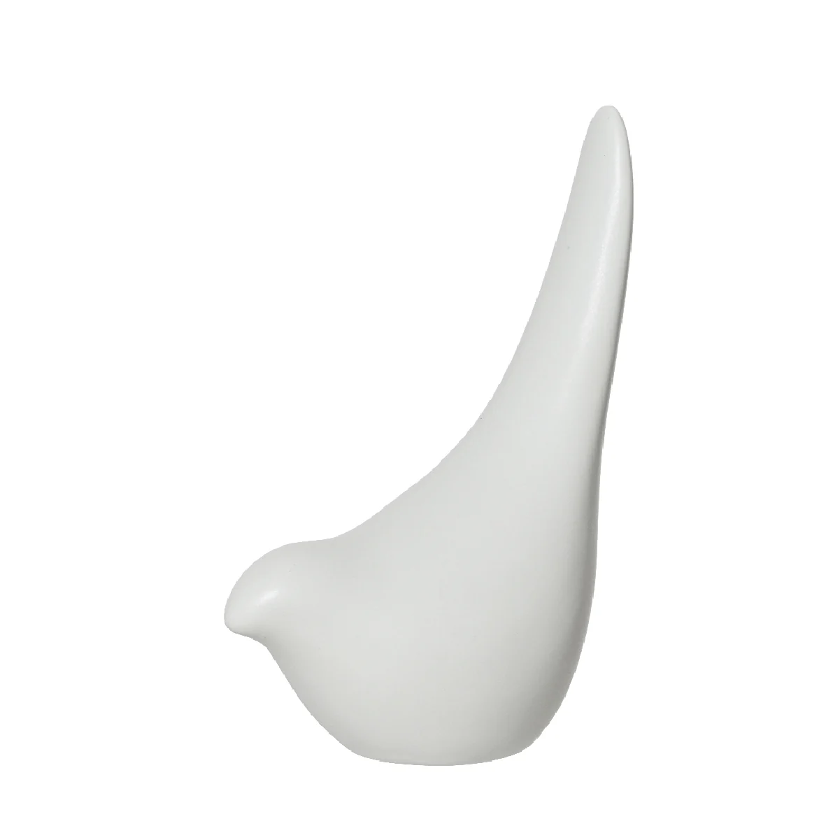 White Porcelain Bird 14cm