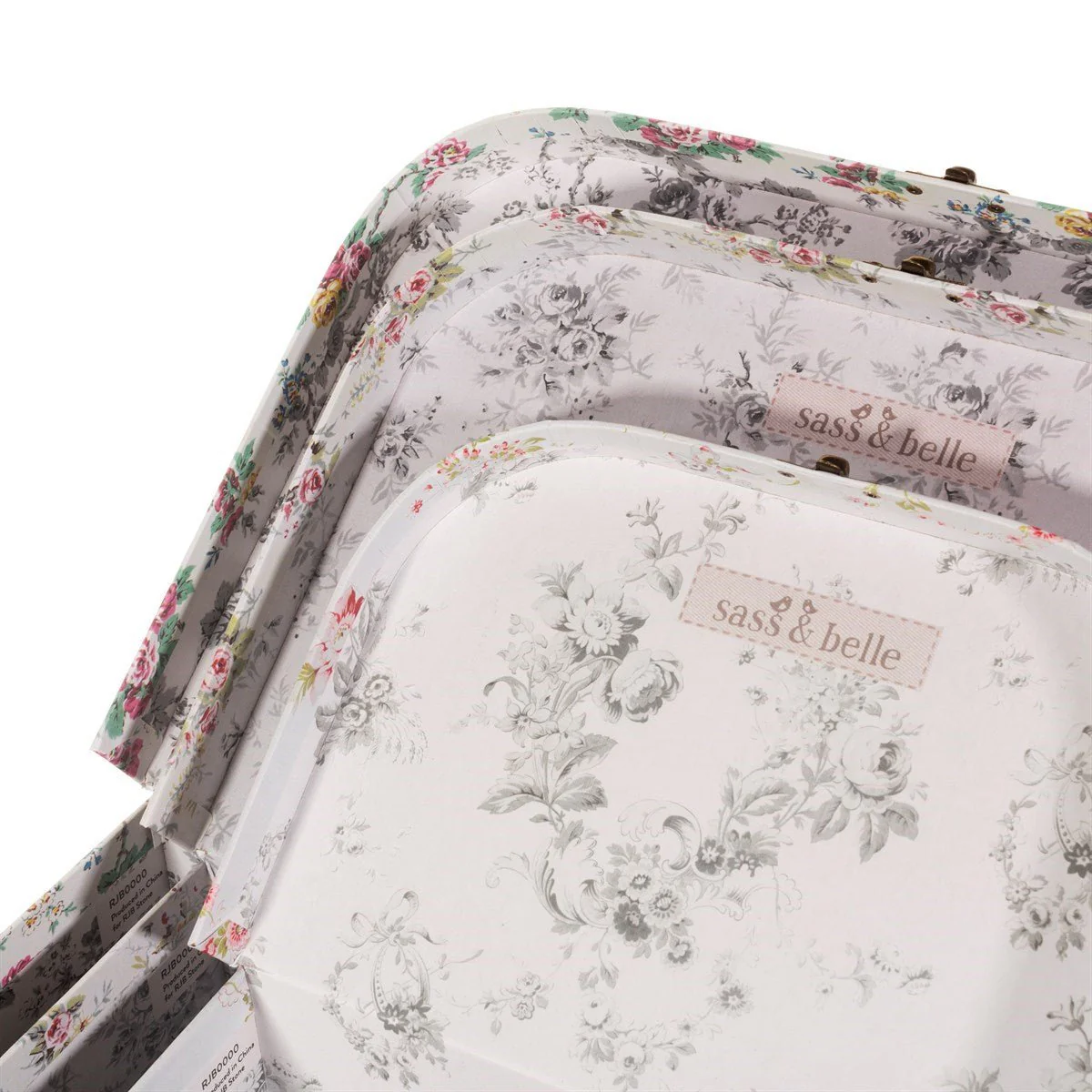 Wild Rose Mini Suitcases - Set Of 3 - Image 5