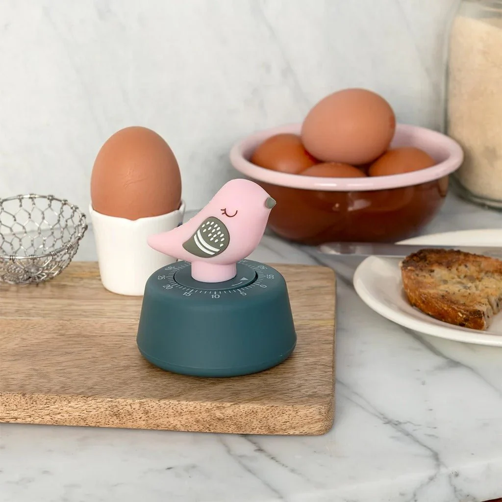 Wind-up Kitchen Timer – Bird - Image 3