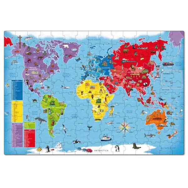 World Map Giant Puzzle - Image 5