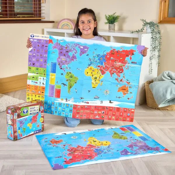 World Map Giant Puzzle - Image 7
